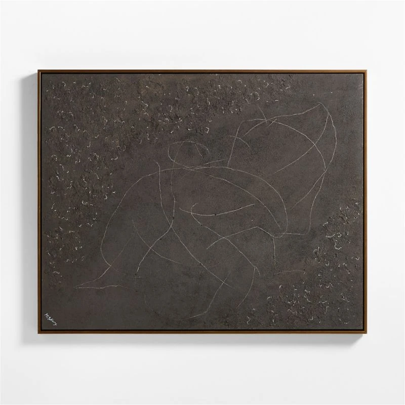 "Campo De Lava" by Marcela Gutierrez 60" x 48" Framed Wall Art Print