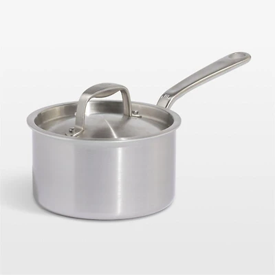 Made In CeramiClad™ Non-Stick -Qt. Saucepan with Stainless Steel Hardware