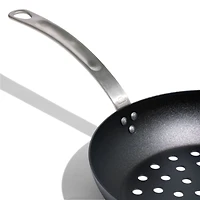 Made In Seasoned 12" Carbon Steel Grill Pan