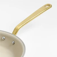 Made In CeramiClad™ Non-Stick 2-Piece Fry Pan Set with Antique Brass Hardware