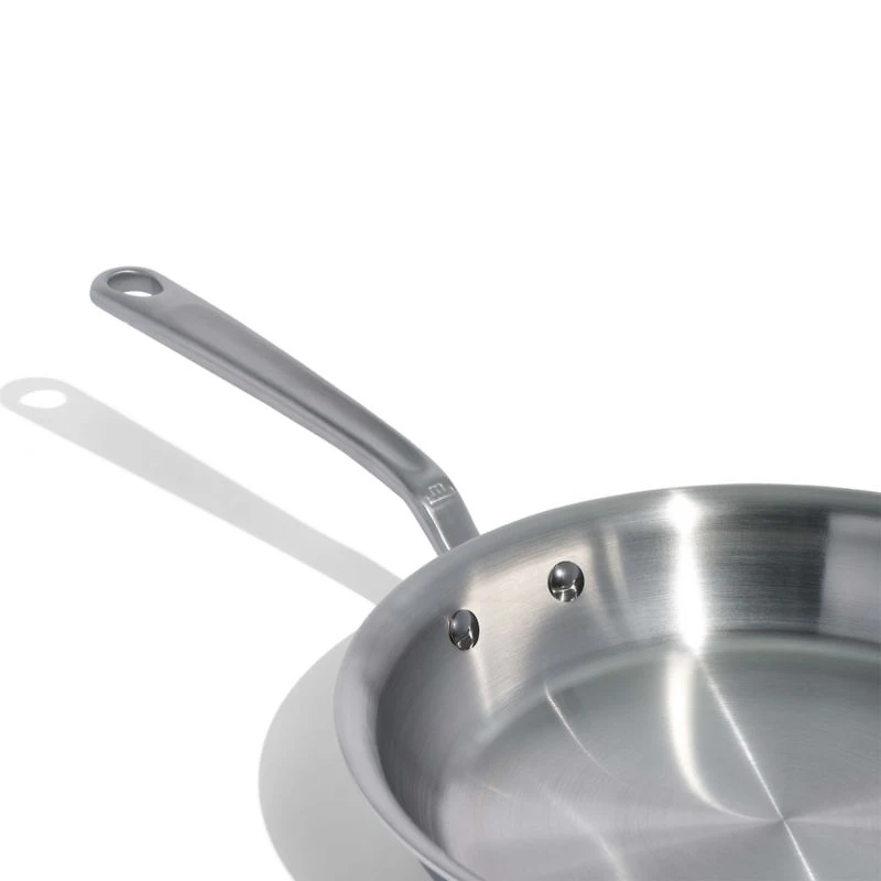 Made In Stainless Clad 10" Fry Pan with Stainless Steel Hardware