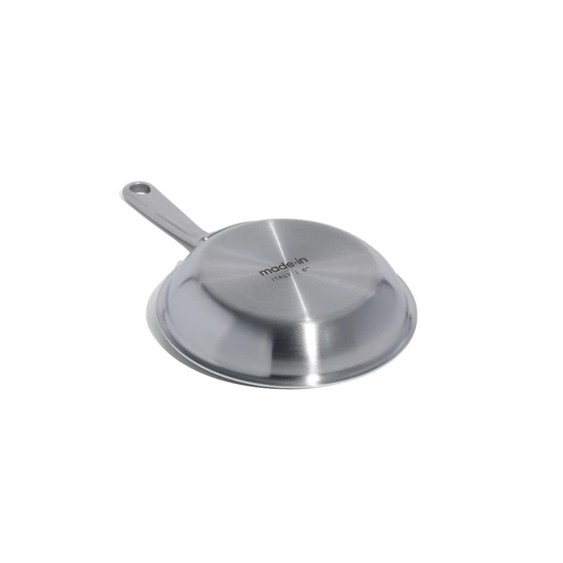 Made In Stainless Clad 10-Piece Cookware Set with Stainless Steel Hardware