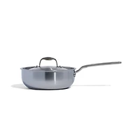 Made In Stainless Clad -Qt. Saucier with Stainless Steel Hardware
