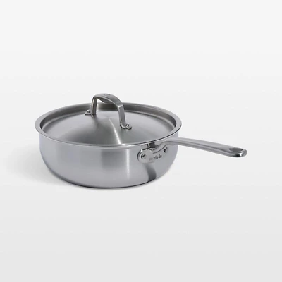 Made In Stainless Clad -Qt. Saucier with Stainless Steel Hardware