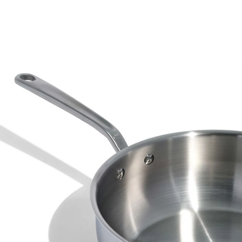 Made In Stainless Clad 5-Qt. Saucier with Stainless Steel Hardware