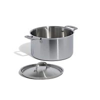 Made In Stainless Clad 8-Qt. Stockpot with Stainless Steel Hardware