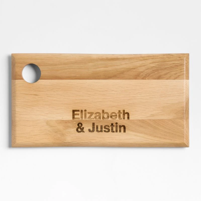 Madeira Small Oak Wood Serving Board