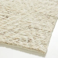 Madrid Wool and Viscose Hand-Knotted Sand Brown Area Rug 8'x10'