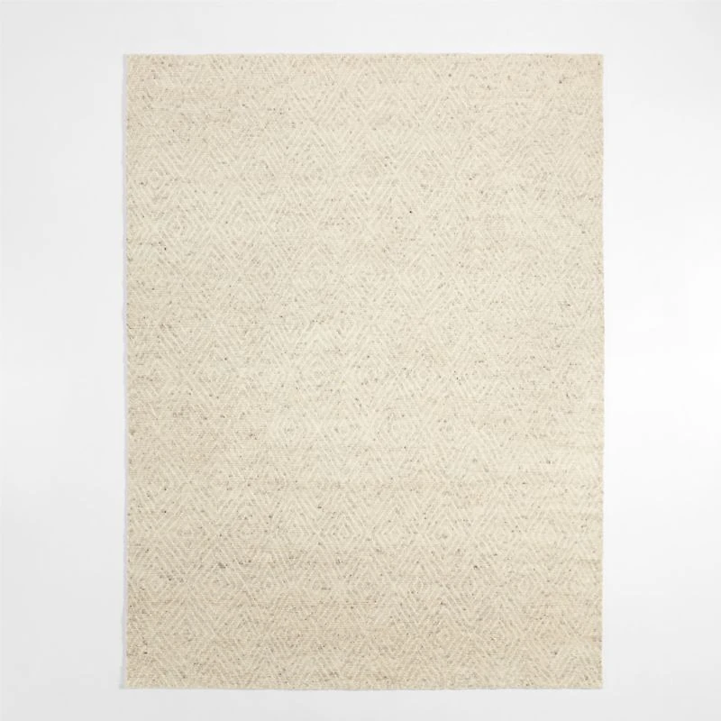 Madrid Wool and Viscose Hand-Knotted Sand Brown Area Rug 8'x10'
