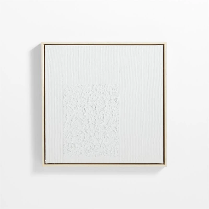 "Madrona" Framed Canvas Wall Art 21.5"x21.5" by Lana Barkhordarian Burstein for Athena Calderone