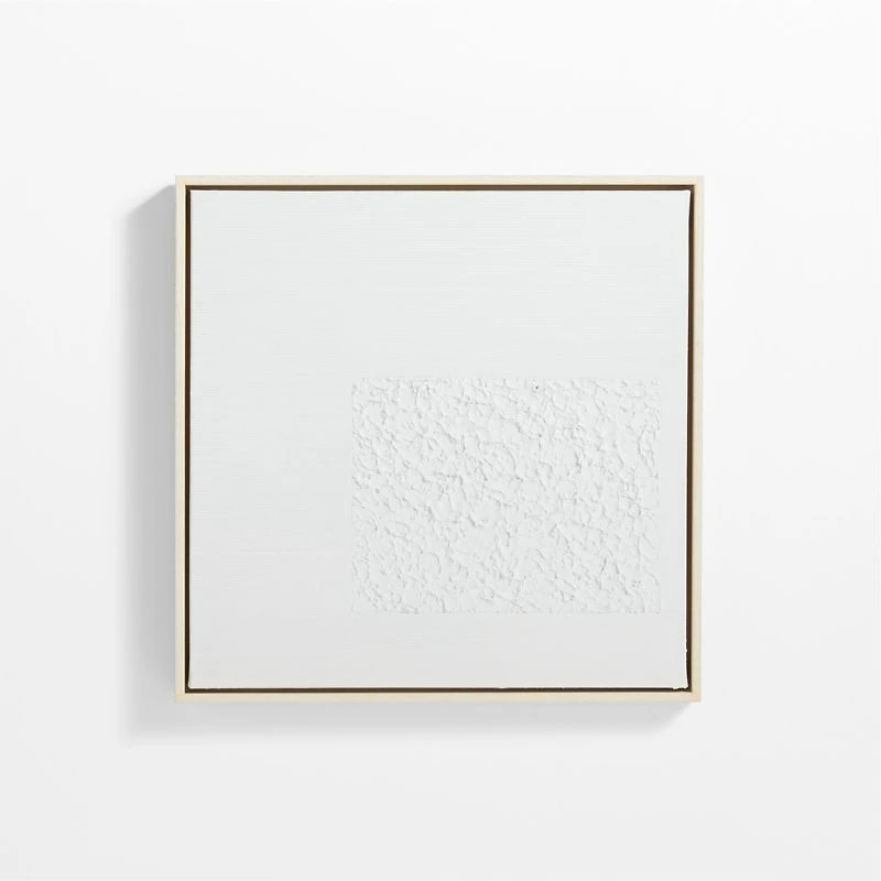 "Madrona" Framed Canvas Wall Art 21.5"x21.5" by Lana Barkhordarian Burstein for Athena Calderone