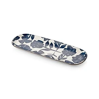 Mai Blue Floral Platter