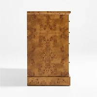 Maison Burl Wood 8-Drawer Storage Credenza