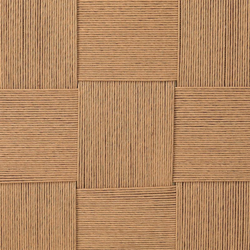 Malin Natural Wood Woven Accent Bench