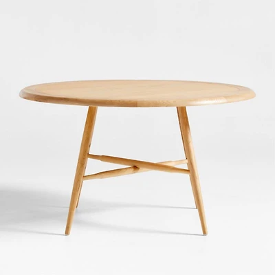 Malin 54" Round Wood Dining Table