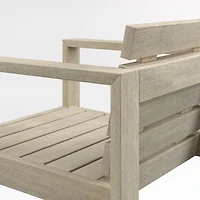 Mallorca Wood Outdoor Dining Arm Chair