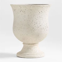Malta Ivory Urn Indoor/Outdoor Planter 21.5"x27"