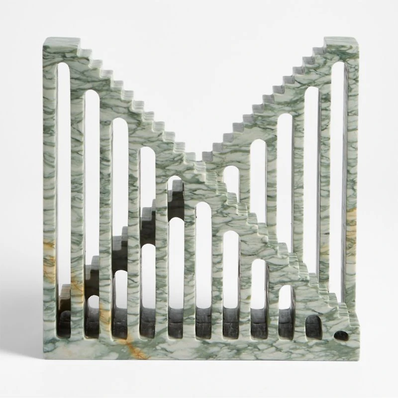 Corinth Green Marble Decorative Staircase 12"