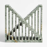 Corinth Green Marble Decorative Staircase 12"