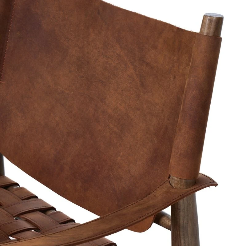 Marek Leather Accent Chair