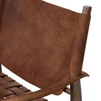 Marek Leather Accent Chair