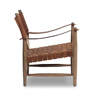 Marek Leather Accent Chair
