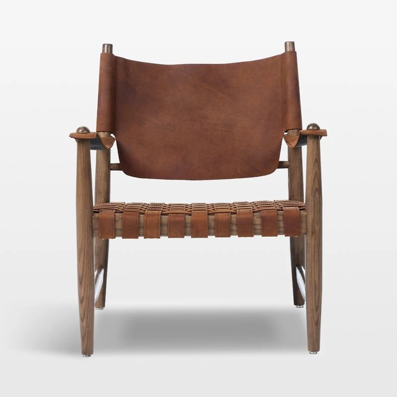 Marek Leather Accent Chair