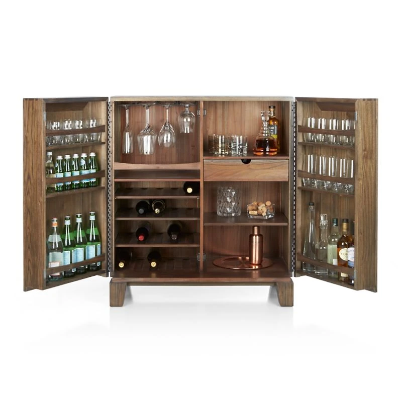 Marin Shiitake Bar Cabinet