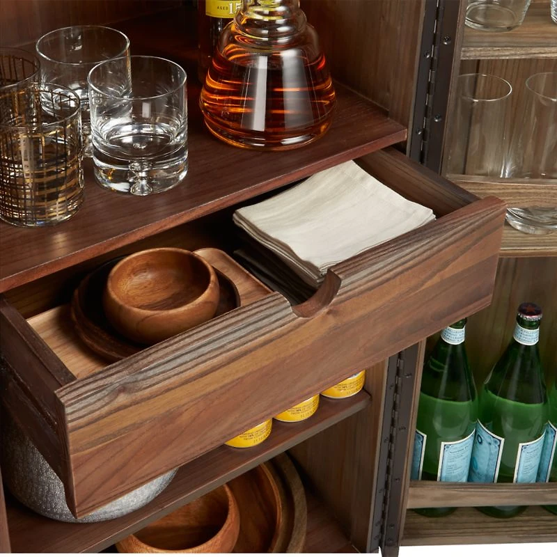 Marin Shiitake Bar Cabinet