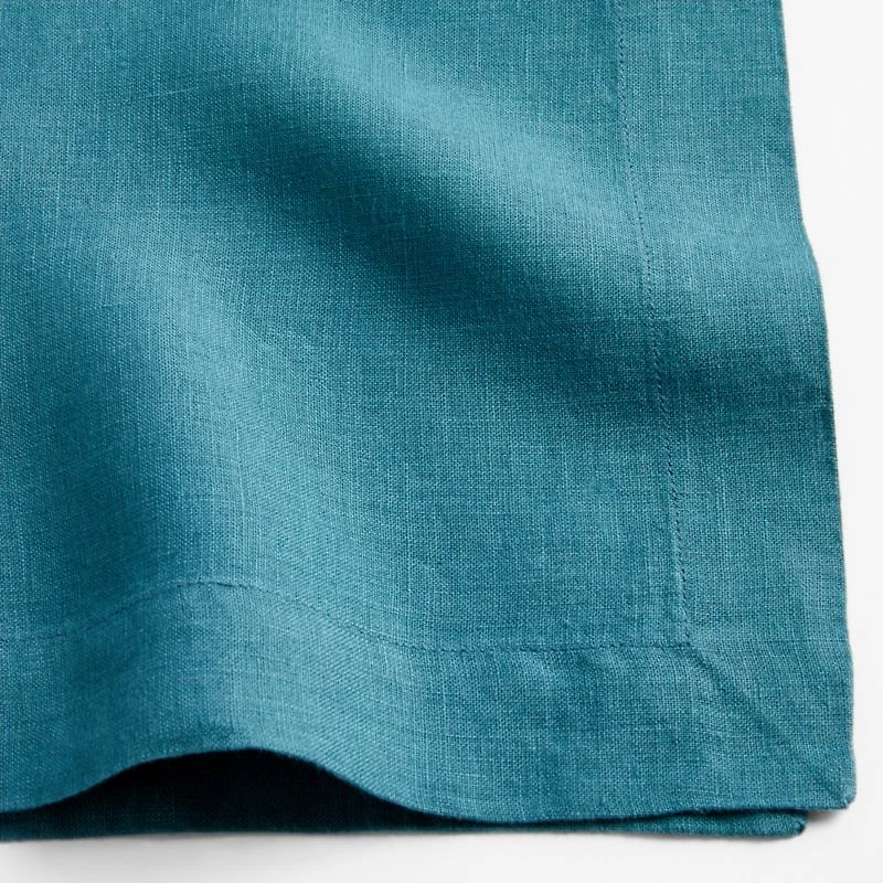 Marin Sea Blue EUROPEAN FLAX ™-Certified Linen Napkin, Set of 4