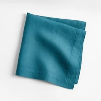 Marin Sea Blue EUROPEAN FLAX ™-Certified Linen Napkin, Set of 4