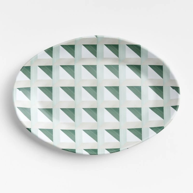 Marin Geo Print Melamine Platter