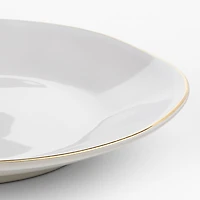 Marin Gold Rim Stoneware Salad Plate