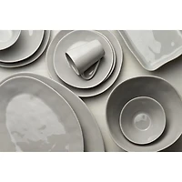 Marin Grey Low Bowl
