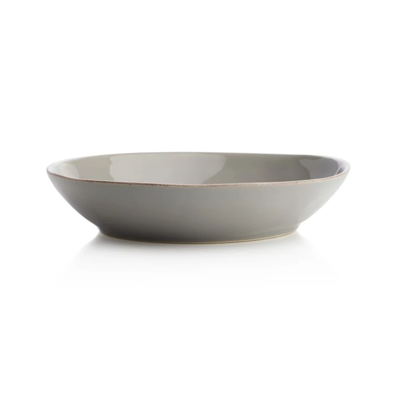 Marin Grey Low Bowl