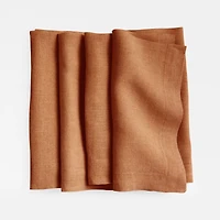 Marin Almond Brown EUROPEAN FLAX ™-Certified Linen Napkins