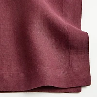 Marin Merlot Red EUROPEAN FLAX ™-Certified Linen Napkin