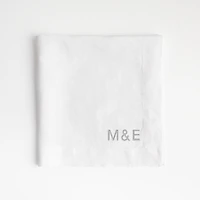Marin White EUROPEAN FLAX ™-Certified Linen Napkin