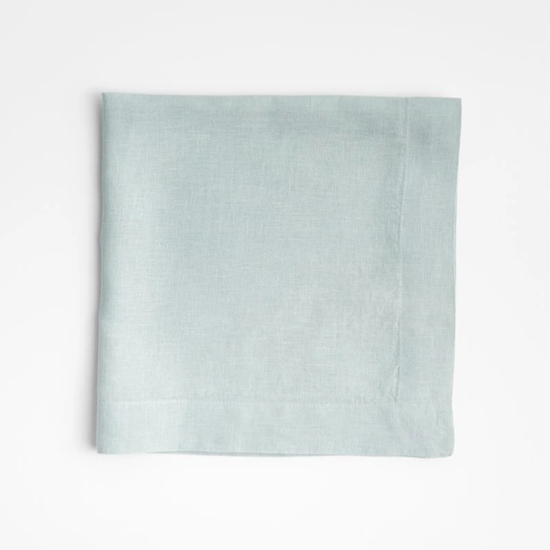 Marin Quiet Blue EUROPEAN FLAX ™-Certified Linen Napkin