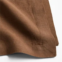 Marin Earth Brown EUROPEAN FLAX ™-Certified Napkins, Set of 4