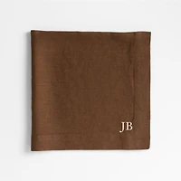 Marin Earth Brown EUROPEAN FLAX ™-Certified Napkins, Set of 4