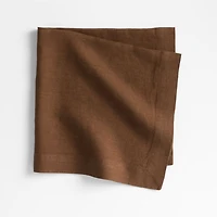 Marin Earth Brown EUROPEAN FLAX ™-Certified Napkins, Set of 4