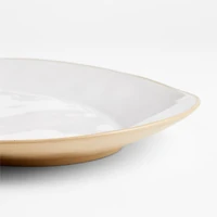 Marin Recycled 20" Oval Stoneware Serving Platter
