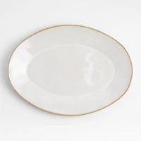Marin Recycled 20" Oval Stoneware Serving Platter