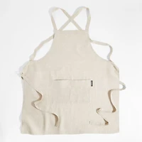 Marin Natural Tan European Flax ®-Certified Cotton Apron