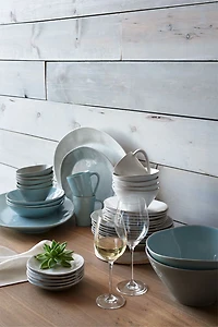 Marin Blue 4-Piece Place Setting