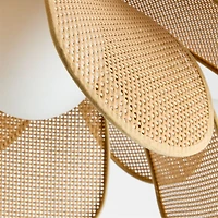 Marisol Rattan Kids Flush Mount Ceiling Light