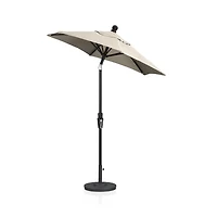 6' Round Tilt Black Outdoor Patio Umbrella Frame