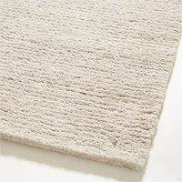 Marseilles Wool Hand-Knotted Black Beige Area Rug 8'x10'
