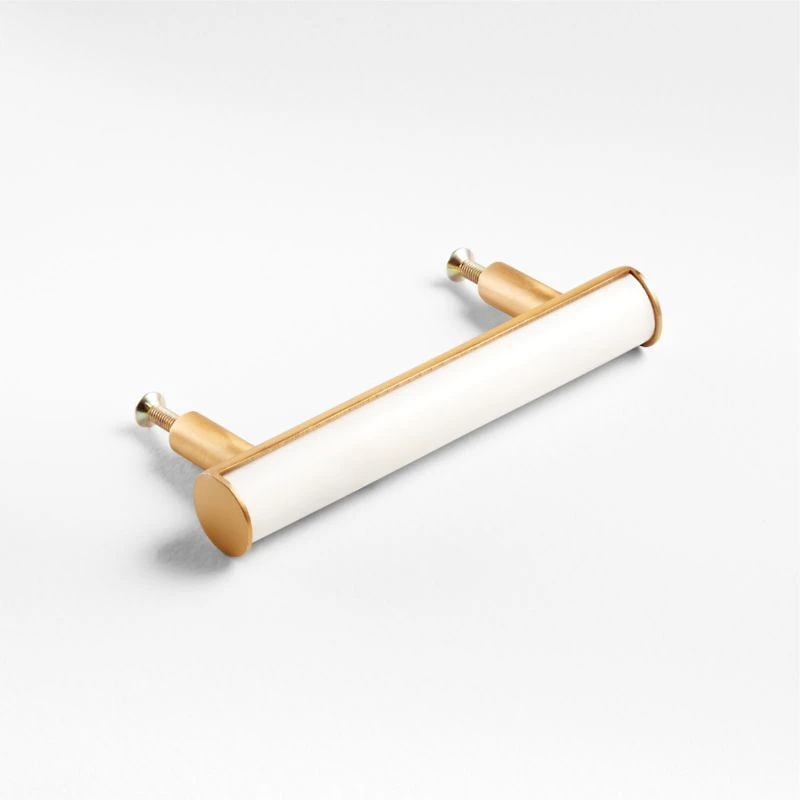 Mason Marble Hardware 4" Brass Bar Pull